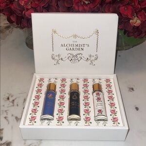 NIB GUCCI Alchemist’s Garden 3 Piece Fragrance Gift Set
